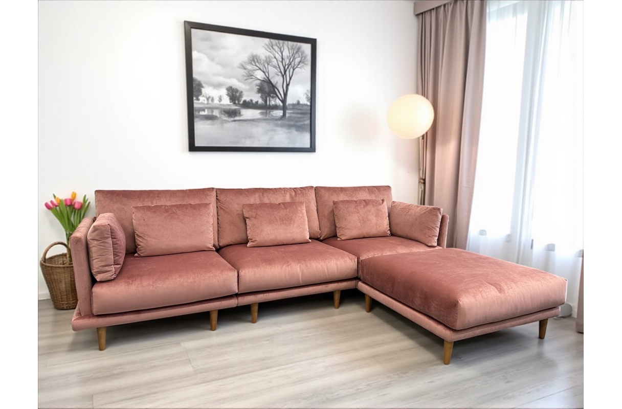 Luksuslik diivan ALFA + tumba (300x200cm)