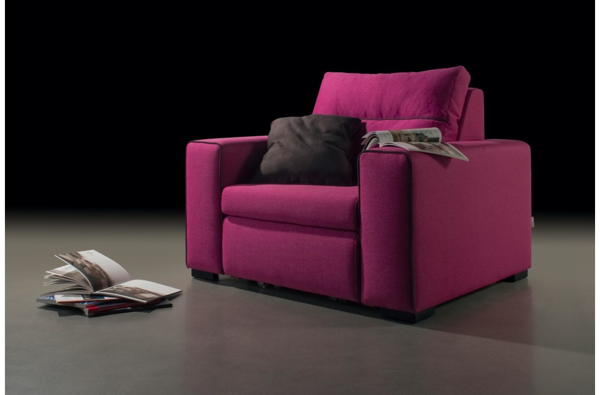 Luksuslik tugitoolvoodi ORLANDO (125cm) laiad käetoed