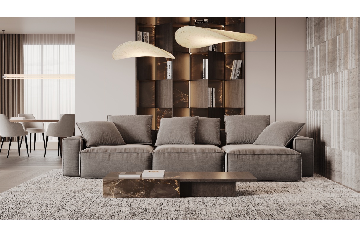 Nurgadiivan Fluffy 361x165cm