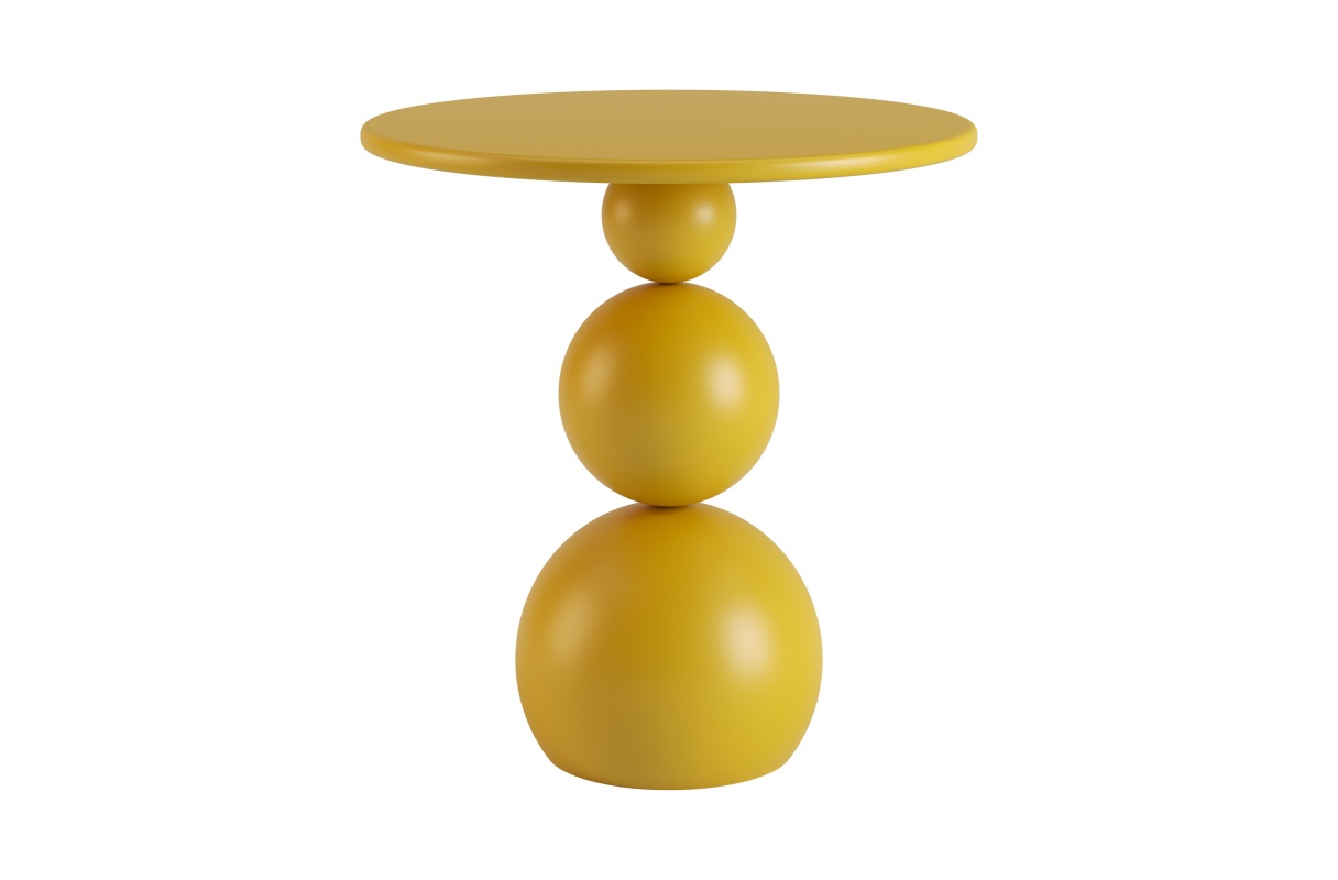 Diivanilaud Bolla 2 50cm MDF kollane