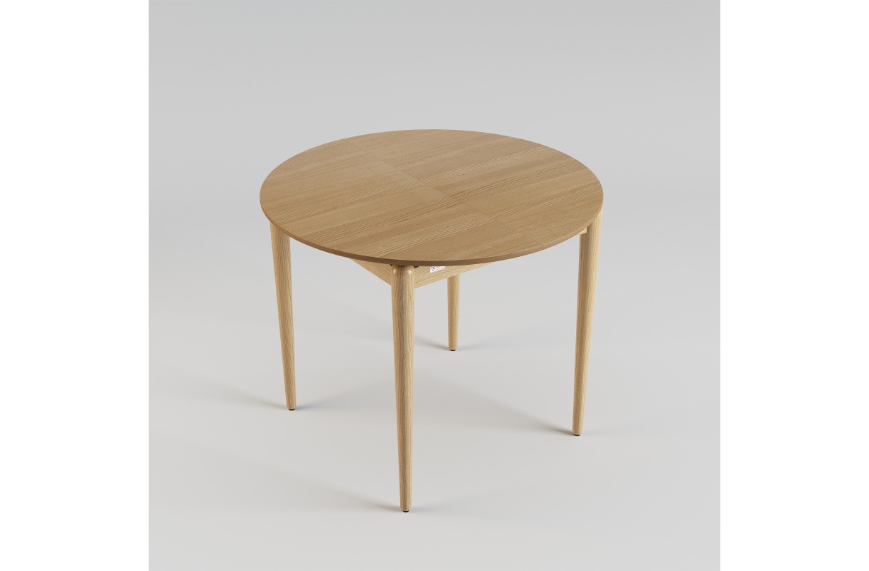 Pikendatav söögilaud Eclipse saar Ø100cm(+40cm)