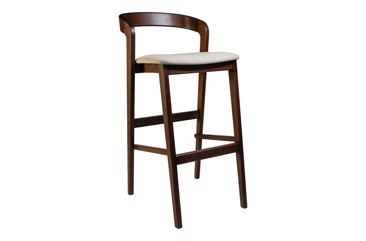 Baaritool Floki tume pähkel 74cm