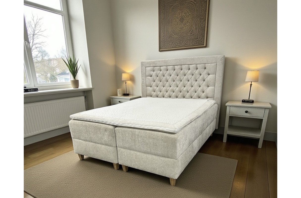 Kontinentaalvoodi Pandora Bristol pesukastiga 160x200cm