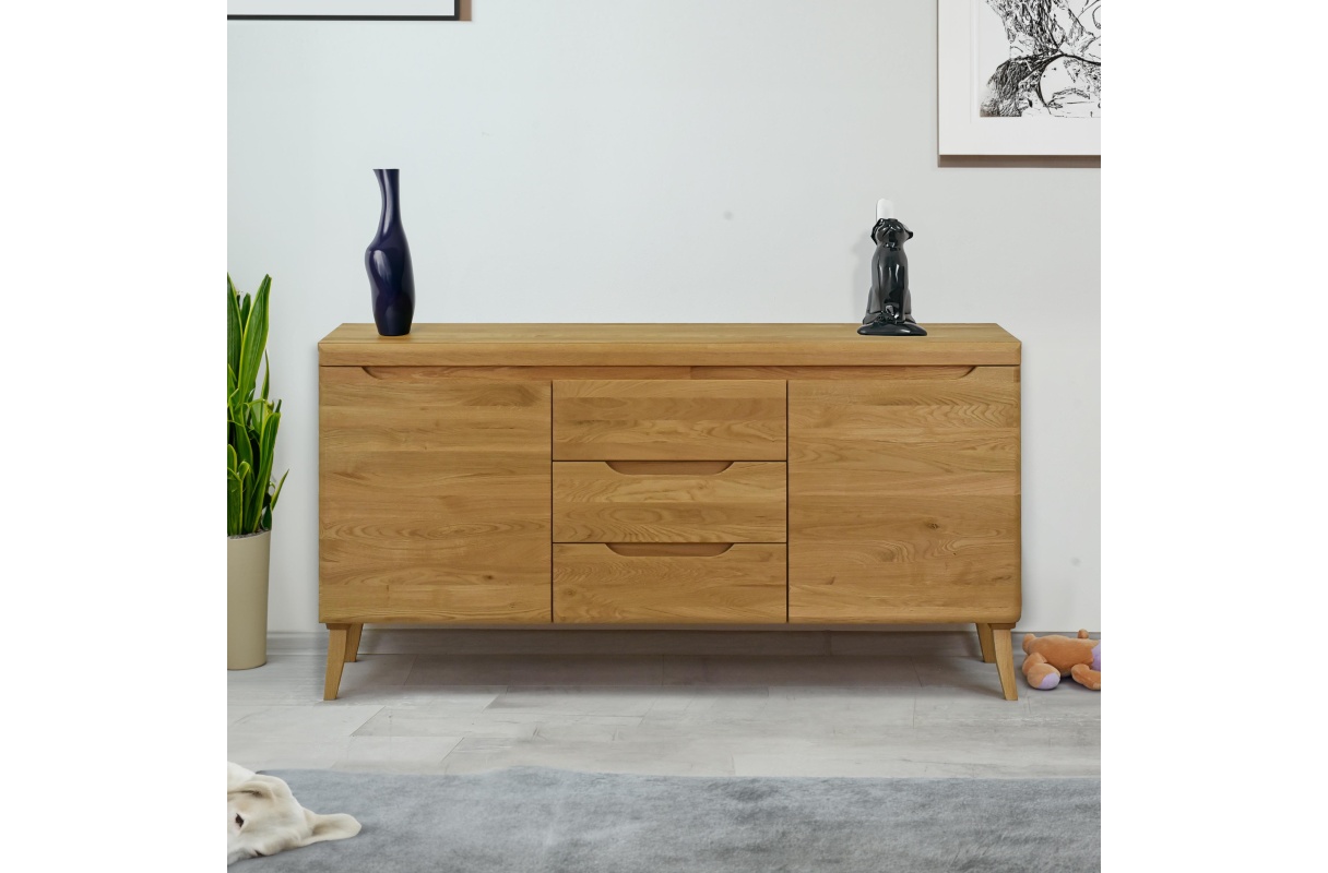 Kummut Milano tamm 160cm