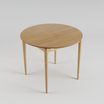 Pikendatav söögilaud Eclipse saar Ø93cm(+40cm)