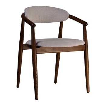 Söögitool Mamont Soft tume pähkel