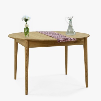 Pikendatav tammepuidust söögilaud