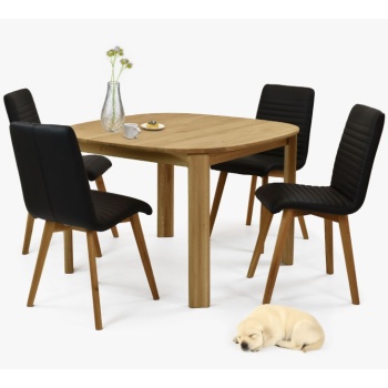  Söögilaud ROBI tamm Ø110cm