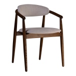 Söögitool Mamont Soft tume pähkel