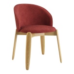 Söögitool Rino punane