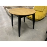 Pikendatav söögilaud Geneva+black Ø90-130cm