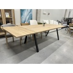 Pikendatav söögilaud TOYA tamm/valge õli 200x100(50+50)cm