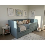 Voodi Bari NEW lisavoodiga 90x190cm